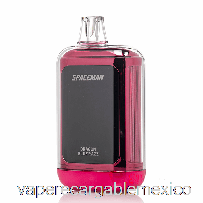 Vape Recargable Spaceman Curve 18k Desechable Dragon Blue Razz
